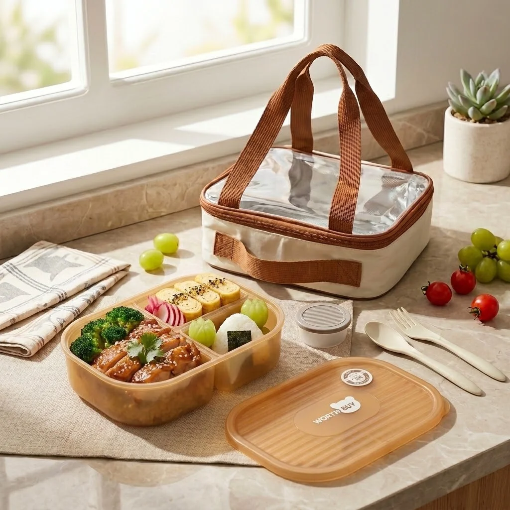 Divided Plastic Bento Box 3 Co - Meal Prep Or Prep Meal review and price