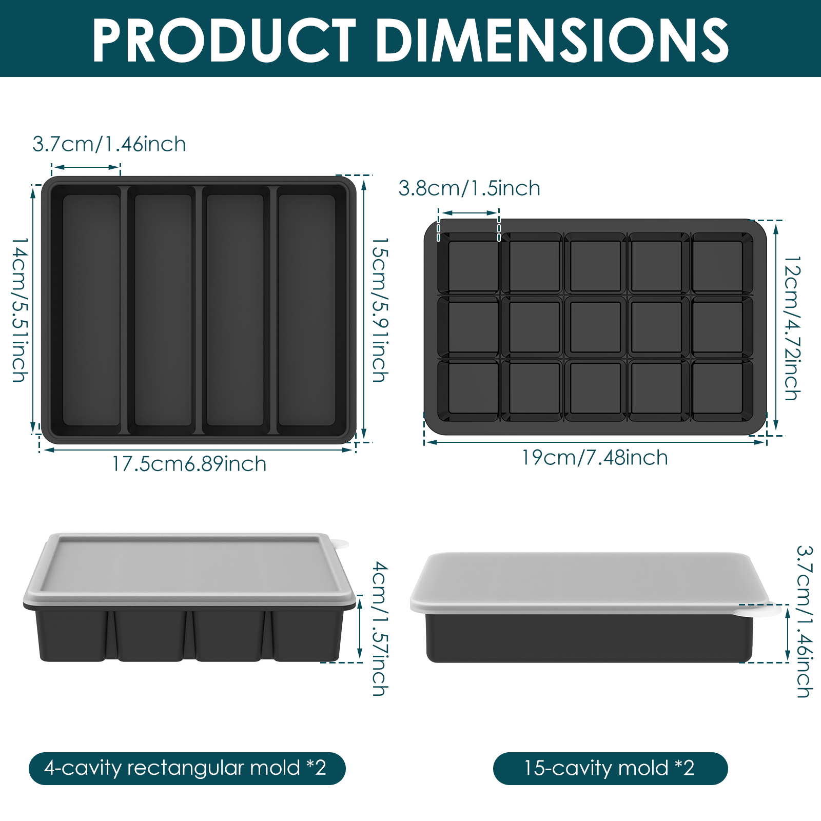 4 Pack Silicone Freezer Tray w - Meal Prep Template review and price