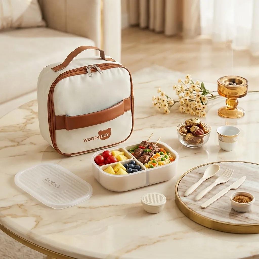 3 Compartment Plastic Bento Lu - Meal Prep Or Prep Meal review and price