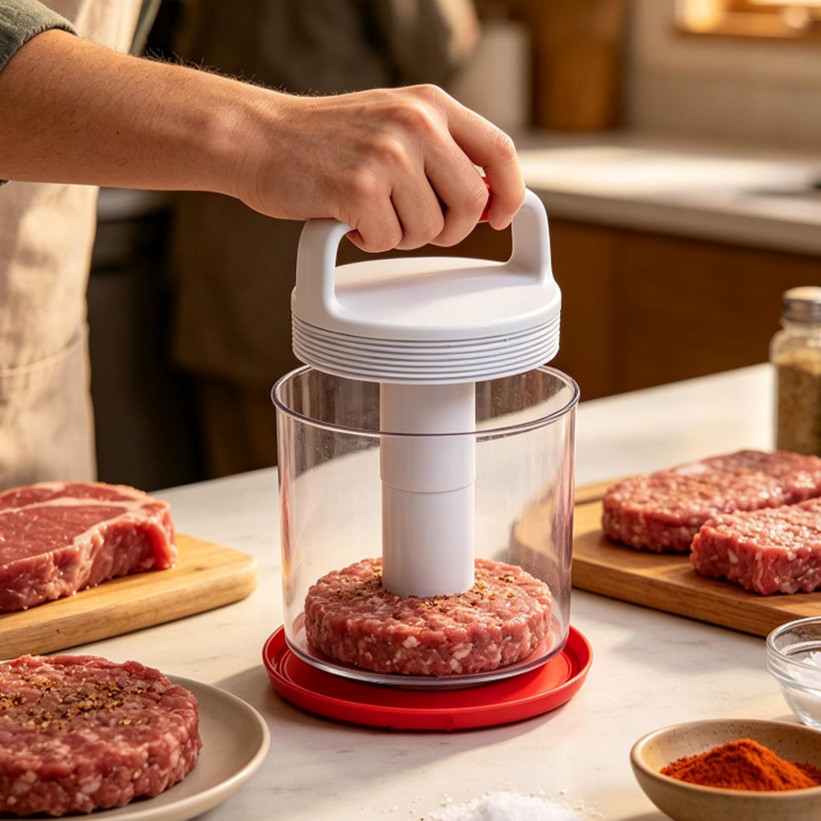Hamburger Patty Maker Press No - Meal Prep Template review and price